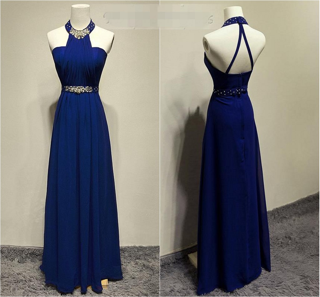 2016 Hot Sale Fashion New Arrival Charming Free Shipping A-line Halter Crystal Floor-Length Royal Blue Chiffon Evening Dresses 1125, Same as picture
2016 Hot Sale Fashion New Arrival Charming Free Shipping A-line Halter Crystal Floor-Length Royal Blue Chiffon Evening Dresses 1125, Same as picture