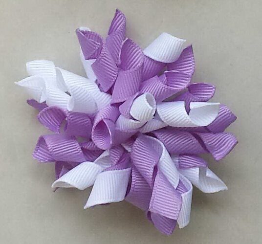 Korker Side Clip Cute Princess Barrettes Bowknot Children Girls 2.5INCH Hair Bows Flowers Clips Headwear Baby Bobbles Curlies Loop Ribbon Accessories 