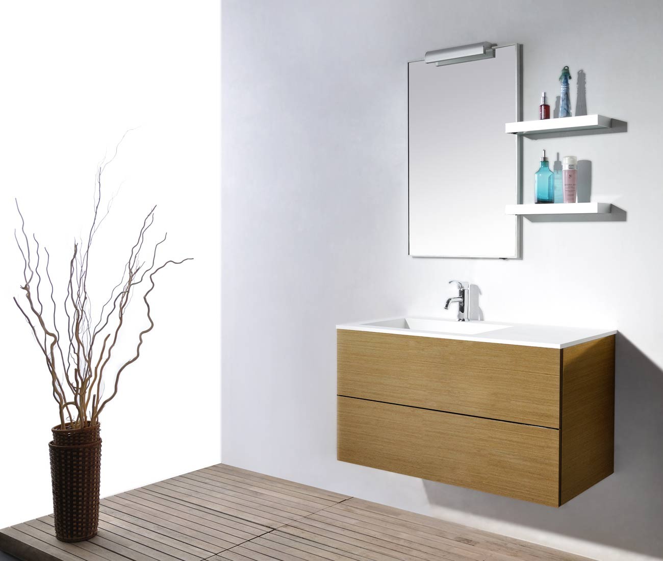 900mm X 460mmX500mm Bathroom Blum drawer Slider furniture Top Solid Surface Vanity Cloakroom Wall Hung Cabinet 2113