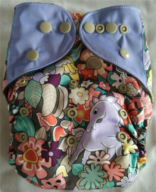 2016 New Designe Naughtybaby Heavy Wetter Night AIO AI2 Newborn Cloth Diapers Nappies Fit All Free Shipping