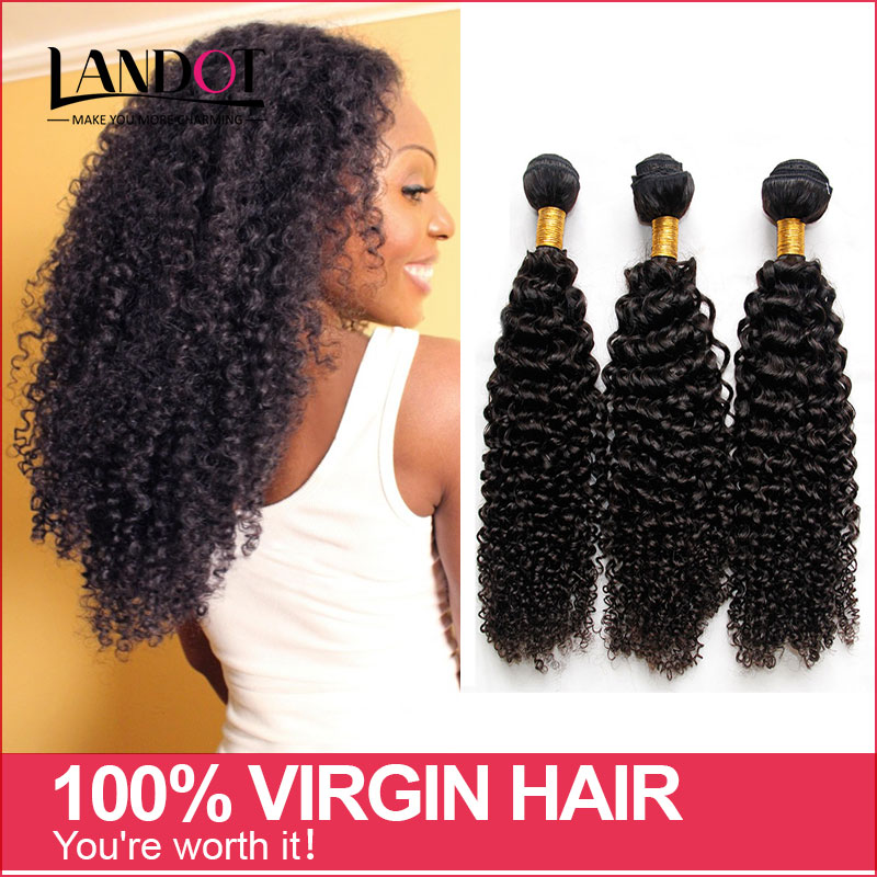 Indian Curly Hair Unprocessed Indian Kinky Curly Human Hair Weave Bundles 3Pcs Lot 8A Grade Indian Jerry Curls Hair Extensions Natural Black