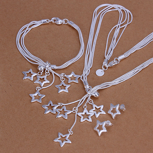 High grade 925 sterling silver Tai Chi hanging empty five-star three-piece jewelry set DFMSS138 Factory direct necklace bracelet earring
High grade 925 sterling silver Tai Chi hanging empty five-star three-piece jewelry set DFMSS138 Factory direct necklace bracelet earring