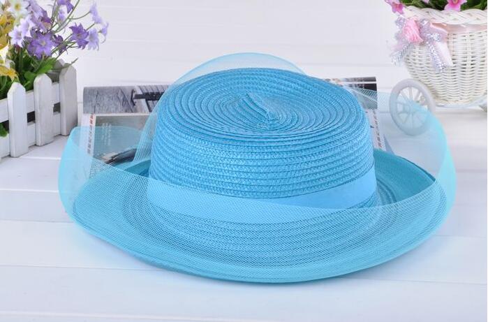 The European and American style dome little hat ladies hats circle cap headdress Pure color travel necessary hat free shipping HT20