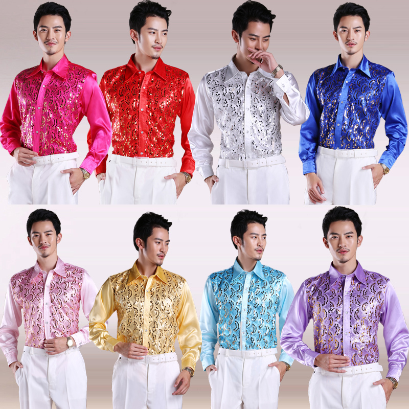 Wholesale-Colored Tuxedo Shirts Ceremonies Presided Mens Stage Shirts Fashion Stage Shirts Men Performance Shirts 8 Colors Free Shipping, Blue
Wholesale-Colored Tuxedo Shirts Ceremonies Presided Mens Stage Shirts Fashion Stage Shirts Men Performance Shirts 8 Colors Free Shipping, Blue