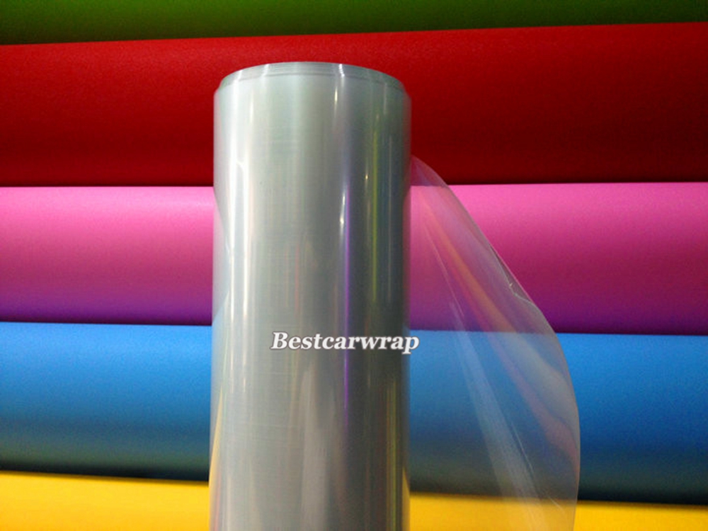 Glossy 3 Layers Transparent Car Paint Protection Film Clear Vinyl For Car Protection PPF Size:1.52*30m/Roll