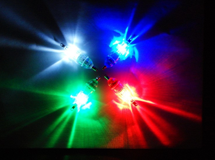 LED fishing lure lamps Mini Deep Drop Underwater Fishing Squid Bait Lure Flashing Light FL001-5