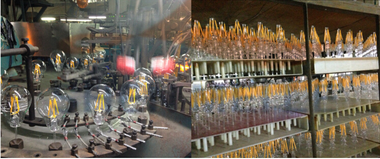 Dimmable T45 LED Edison Bulb led filament bulb 2W 4W 6W 8W 110lm/w directly factory wholesale