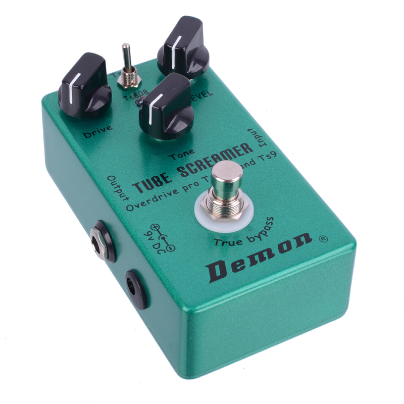 Guitar Effect Pedal Overdrive Vintage Demon TS808 Electric Guitar Pedal MU0371