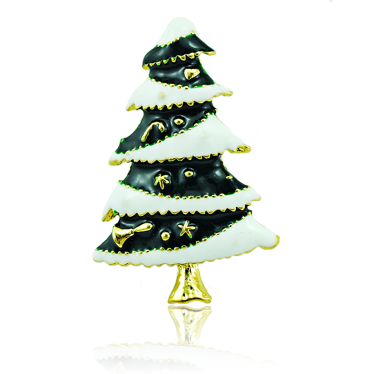 Wholesale High Quantity Brooches Pins Fashion Enamel Christmas Tree Gold Plated Brooches Weddings Christmas Decoration Jewelry, Gray
Wholesale High Quantity Brooches Pins Fashion Enamel Christmas Tree Gold Plated Brooches Weddings Christmas Decoration Jewelry, Gray