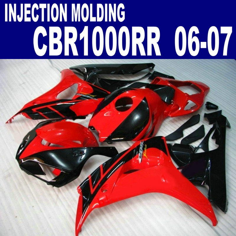 Lowest price fairing kit for HONDA Injection molding CBR1000RR 06 07 red black CBR 1000 RR 2006 2007 fairings bodywork AQ49, Same as picture
Lowest price fairing kit for HONDA Injection molding CBR1000RR 06 07 red black CBR 1000 RR 2006 2007 fairings bodywork AQ49, Same as picture