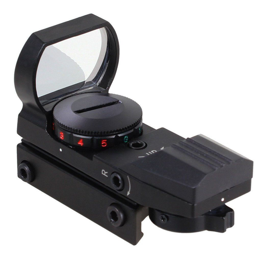 Holographic 11mm or 20mm Picatinny Weaver Rail 4 Type Reticle Red Green Dot Sight Scope от DHgate WW
