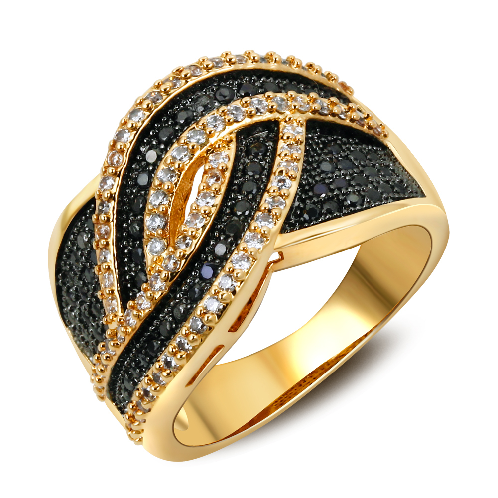 Gold black rings for women 2 tone plate ring for Party Lines Rings Carved Ring Full Stones Big for Women real 18K Gold plate
Gold black rings for women 2 tone plate ring for Party Lines Rings Carved Ring Full Stones Big for Women real 18K Gold plate