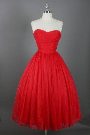 Vintage 1950's Style Red Prom Homecoming Dresses 2017 Real Image Sweetheart Tulle Tea Length Short Party Dress Graduation Gown, Hunter
Vintage 1950's Style Red Prom Homecoming Dresses 2017 Real Image Sweetheart Tulle Tea Length Short Party Dress Graduation Gown, Hunter