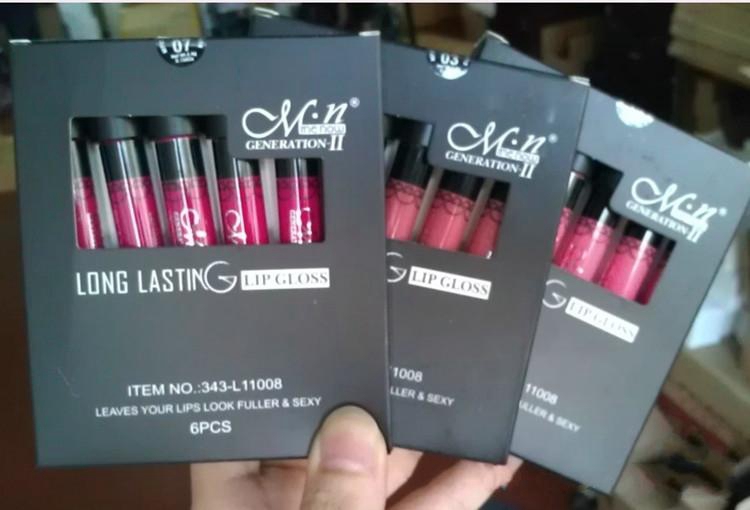 DHL Cosmetic M.N Lip Gloss Waterproof Makeup Lips Long Lasting 36 Colors Full Colors MN Lip Gloss velvet Matte lipstick Lip
DHL Cosmetic M.N Lip Gloss Waterproof Makeup Lips Long Lasting 36 Colors Full Colors MN Lip Gloss velvet Matte lipstick Lip