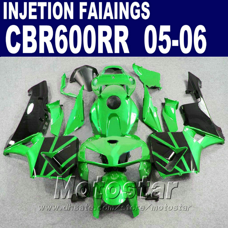 Green fit Injection Molding for HONDA CBR 600 RR fairing 2005 2006 cbr600rr 03 04 cbr 600rr fairing kit IX4F, Same as picture 
Green fit Injection Molding for HONDA CBR 600 RR fairing 2005 2006 cbr600rr 03 04 cbr 600rr fairing kit IX4F, Same as picture