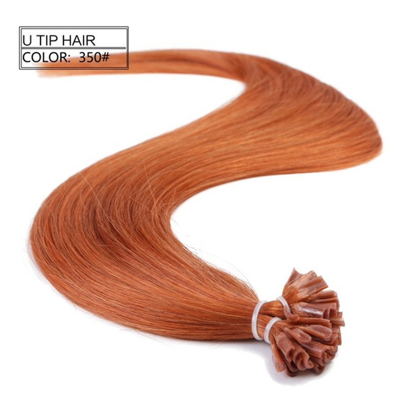 elibess brand grade 8a brazilian remy utip hair extensios 0 5g s200s lot nail tip virgin hair 1424 optional color free