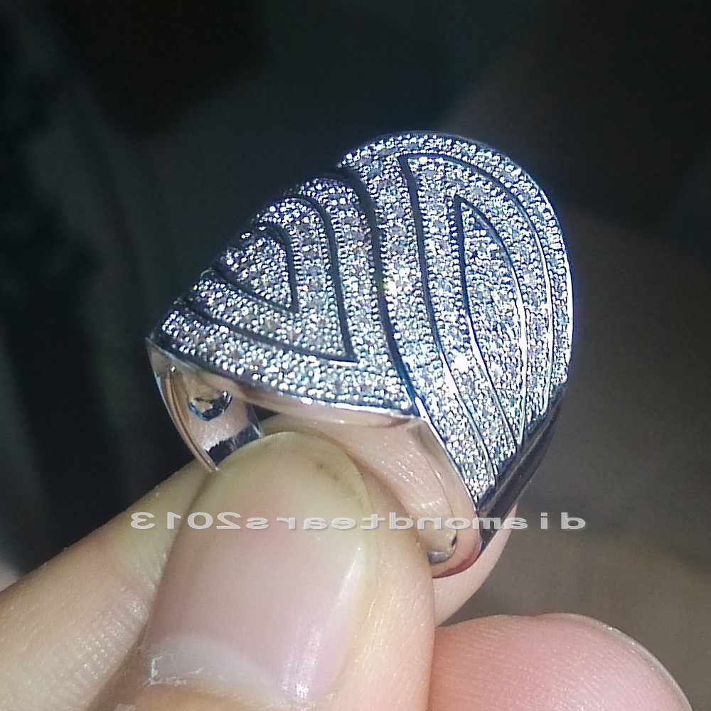 High-Quality 14K Gold Filled White Topaz Gemstone Stackable Wedding Ring Set for Women, 6/7/8/9 1a0c