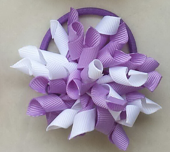 Korker Side Clip Cute Princess Barrettes Bowknot Children Girls 2.5INCH Hair Bows Flowers Clips Headwear Baby Bobbles Curlies Loop Ribbon Accessories 