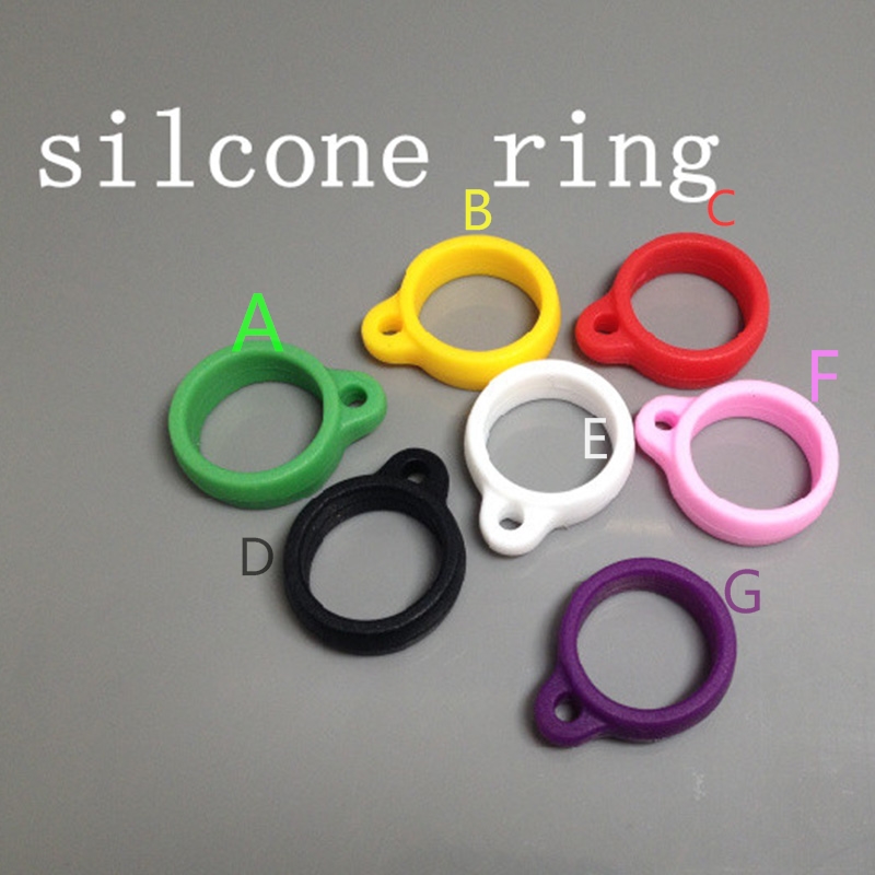 Silicone lanyard O-rings ego Silicon orings necklace colorful ring clips lanyard for e cig vision spinner ego evod battery vape pen от DHgate WW