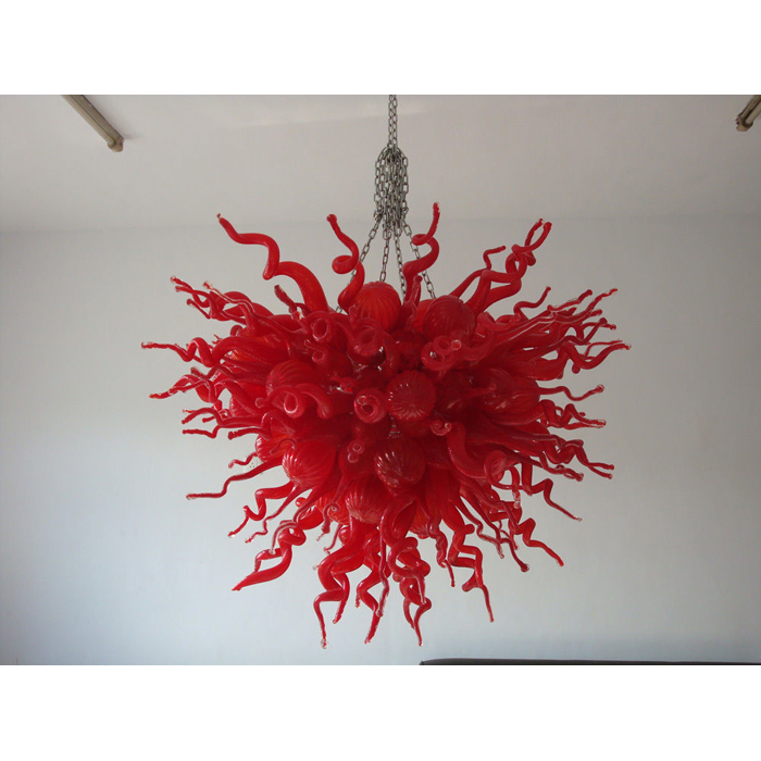 Red Murano Glass Designed Chandelier Modern LED Bulbs Hand Blown Borosilicate Red Glass Modern Art Customized Chandelier for Home Decor
Red Murano Glass Designed Chandelier Modern LED Bulbs Hand Blown Borosilicate Red Glass Modern Art Customized Chandelier for Home Decor