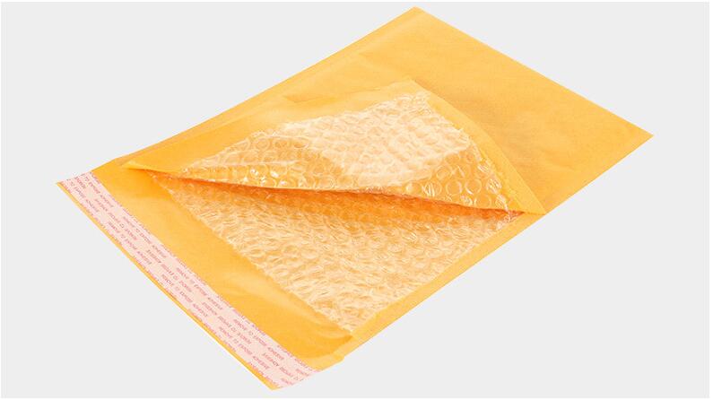 Multiple sizes Kraft Paper Bubble Envelopes Bags Mailers Padded Shipping Envelope With Bubble Mailing Bag Business Supplies G1168