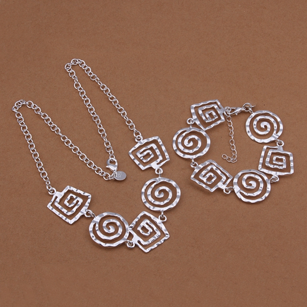 High grade 925 sterling silver Thread bracelet necklace piece jewelry sets DFMSS432 brand new Factory direct sale wedding 925 silver
High grade 925 sterling silver Thread bracelet necklace piece jewelry sets DFMSS432 brand new Factory direct sale wedding 925 silver