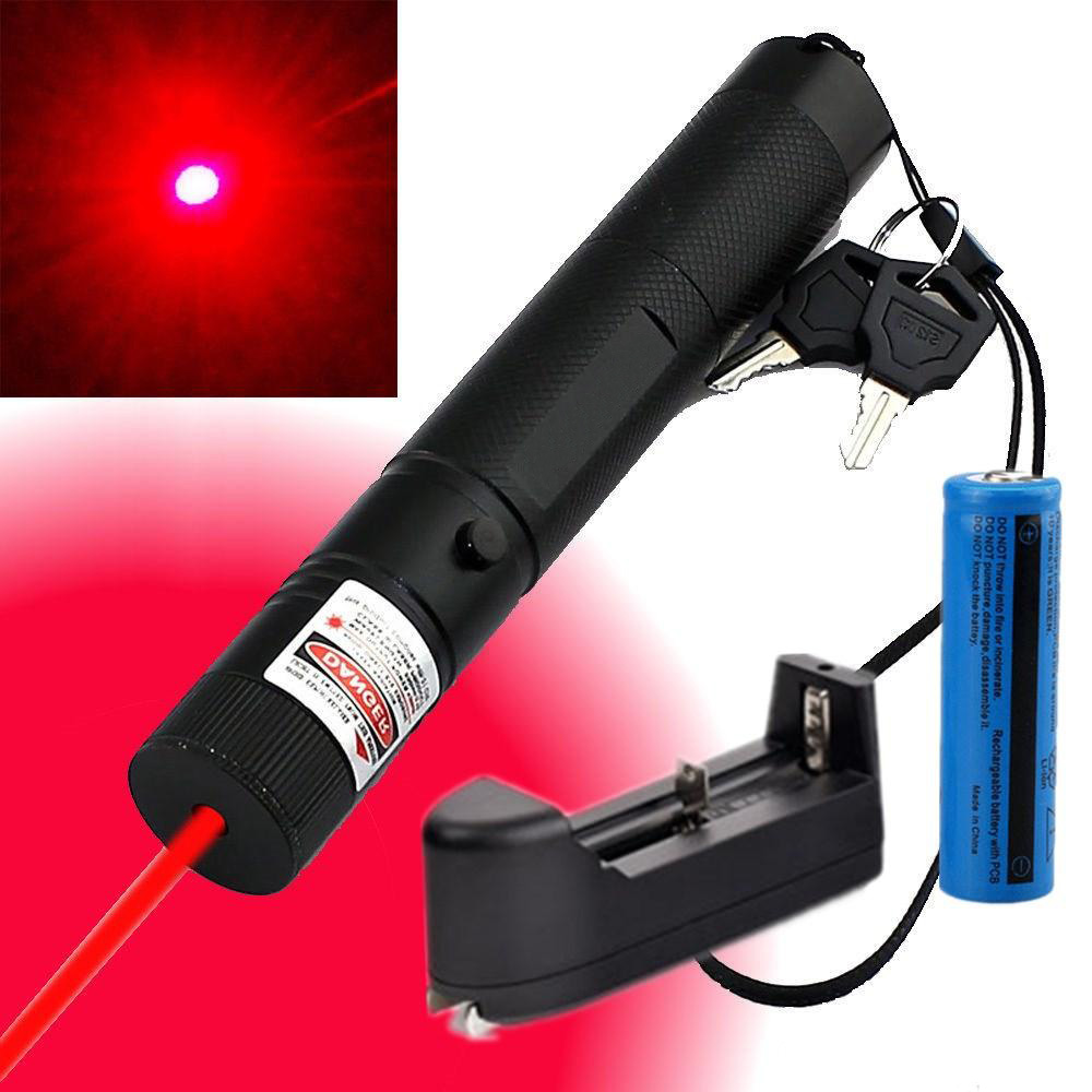 High Power Red Laser Pointer Pen 10Miles 5wm 650nm Military Powerful Red Laser Cat Toy +18650 Battery+Charger
High Power Red Laser Pointer Pen 10Miles 5wm 650nm Military Powerful Red Laser Cat Toy +18650 Battery+Charger