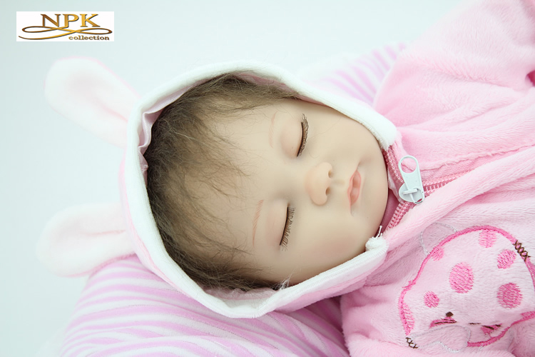 Genuine Brand Baby Doll Reborn Baby Silica Gel Parent-child Toy 1.2 kg NPK Reborn Baby, Natural
Genuine Brand Baby Doll Reborn Baby Silica Gel Parent-child Toy 1.2 kg NPK Reborn Baby, Natural