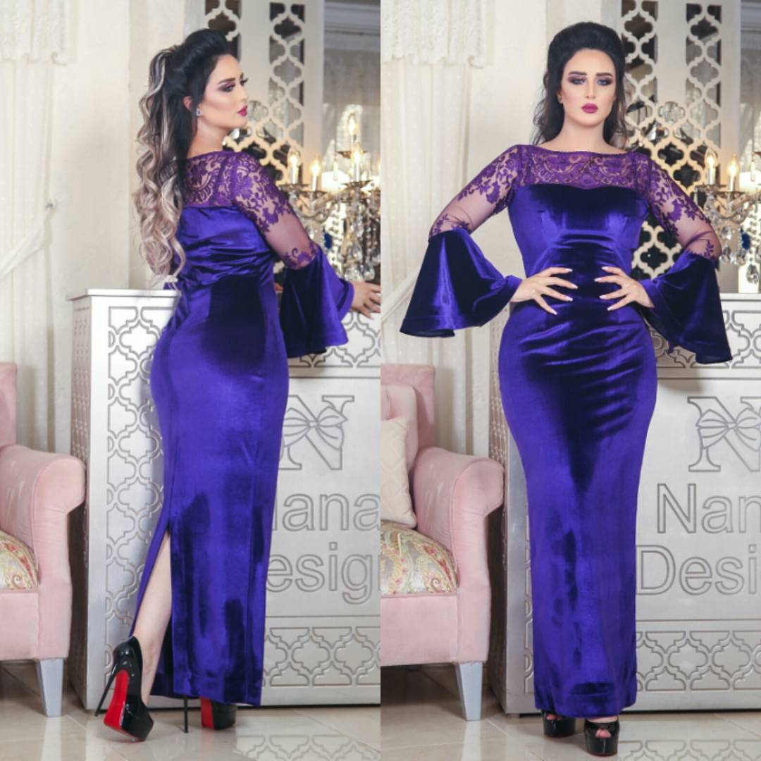 Flare Sleeve Long Velvet Evening Dresses Saudi Arabic Elegant Lace Formal Dresses Straight Ankle Length Evening Party Dresses Back Slit, Silver
Flare Sleeve Long Velvet Evening Dresses Saudi Arabic Elegant Lace Formal Dresses Straight Ankle Length Evening Party Dresses Back Slit, Silver