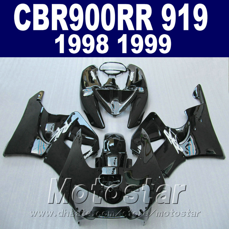 High quality fairing kit for Honda CBR900 RR fairings 98 99 CBR900RR all glossy black motorcycle set CBR919 1998 1999 QD33, Same as the picture shows
High quality fairing kit for Honda CBR900 RR fairings 98 99 CBR900RR all glossy black motorcycle set CBR919 1998 1999 QD33, Same as the picture shows