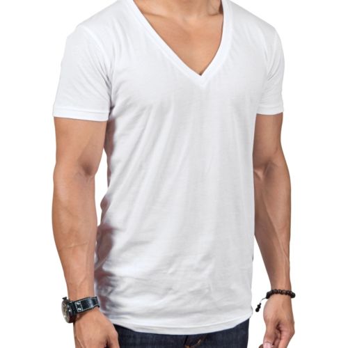 Men's Clothing Summer Basic T shirt with V-Neck Sada Cotton Casual Short-sleeved White Black Gray Stylish Casual Gym Tops Tee Run Small M120
Men's Clothing Summer Basic T shirt with V-Neck Sada Cotton Casual Short-sleeved White Black Gray Stylish Casual Gym Tops Tee Run Small M120