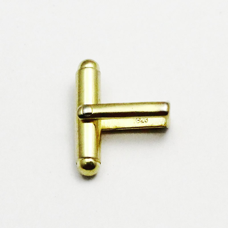 Beadsnice Cufflink Finding Backing 925 Pure Silver Cufflink Parts for DIY Project Mens Jewelry Cufflink Bullet Back Wholesale ID 28330