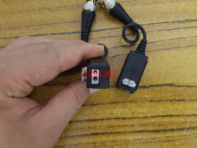 600pcs(300pairs) FreeShipping High Quality HD CVI/TVI/AHD Passive Single Channel Video Balun Cable Male BNC to UTP CAT 5/5e/6