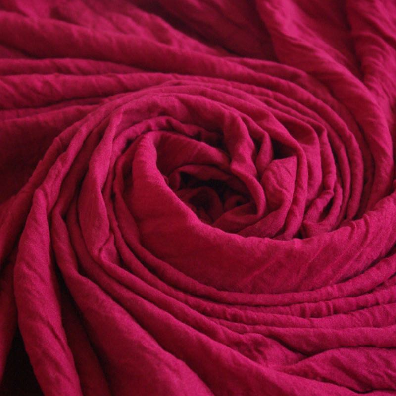 Cheap Solid Colors Long Scarves 175 x 90 cm Cotton Shawl Spring And Autumn Wraps For Women 20 Colors