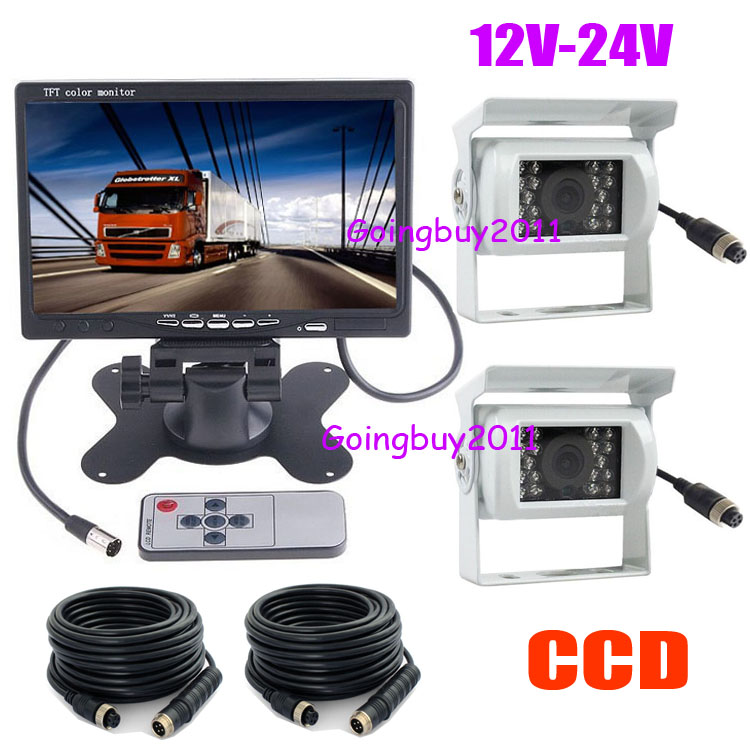 12V-24V 7" Lcd Moni… - image