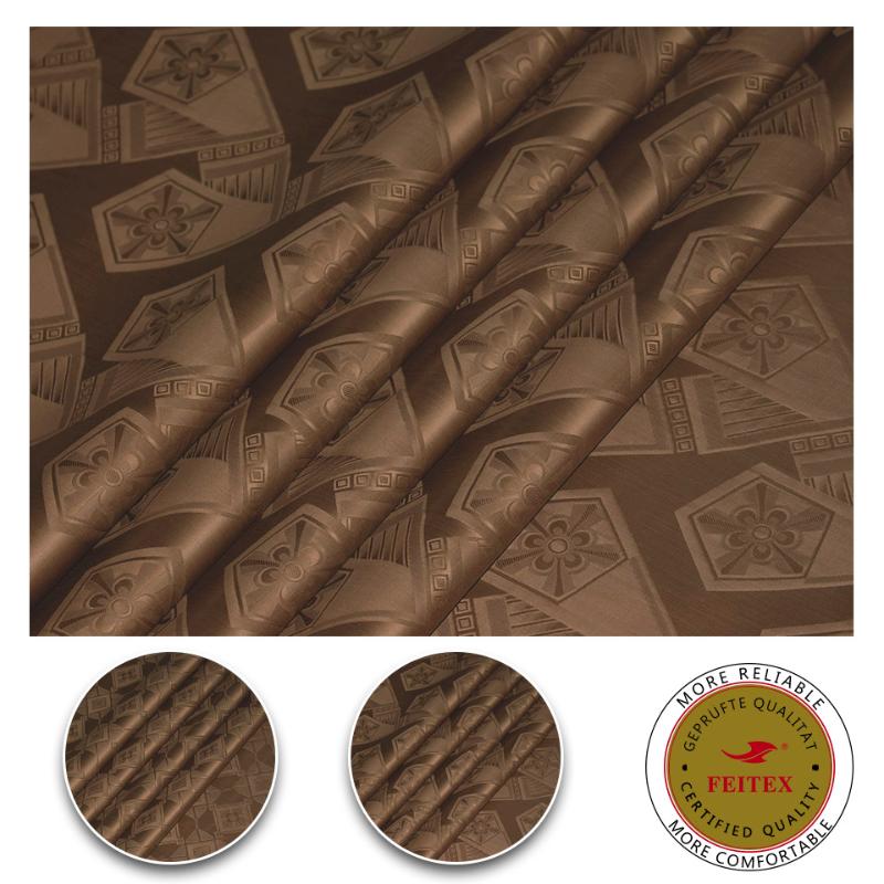 Chocolate Color Bazin Riche Top Quality 10 Yards/bag Guinea Brocade Garment Fabric 100% Cotton Damask With Perfume Abaya Fabric
Chocolate Color Bazin Riche Top Quality 10 Yards/bag Guinea Brocade Garment Fabric 100% Cotton Damask With Perfume Abaya Fabric