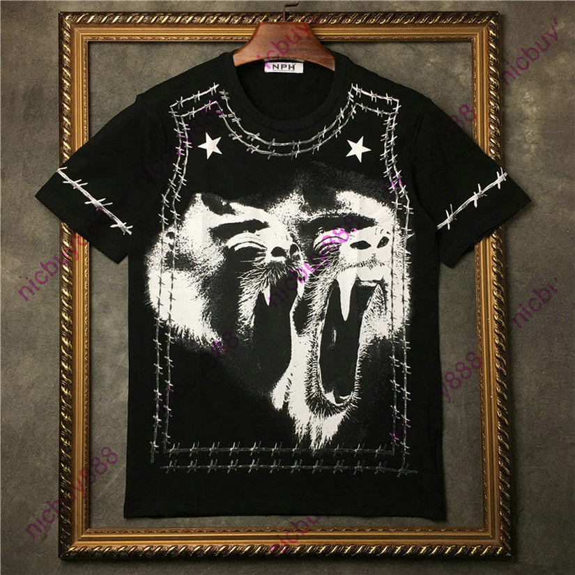 summer designer brand men clothing star classic orangutan monkey brother animal print t shirt TShirt fashion T-Shirts cotton casual tee tops, Black
summer designer brand men clothing star classic orangutan monkey brother animal print t shirt TShirt fashion T-Shirts cotton casual tee tops, Black