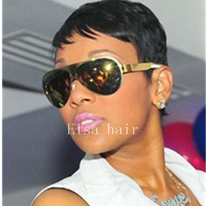 Short Human Hair Wigs for Black Women Brazilian Virgin Human Hair Short Pixie Cut Wigs machine made wigs, Natural color
Short Human Hair Wigs for Black Women Brazilian Virgin Human Hair Short Pixie Cut Wigs machine made wigs, Natural color