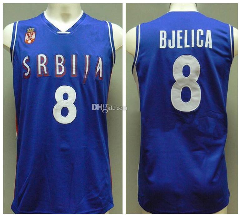 Nemanja Bjelica #8 Team Serbia Srbija Serbio Retro Basketball Jersey Mens Stitched Custom Any Number Name Jerseys, Black;red
Nemanja Bjelica #8 Team Serbia Srbija Serbio Retro Basketball Jersey Mens Stitched Custom Any Number Name Jerseys, Black;red