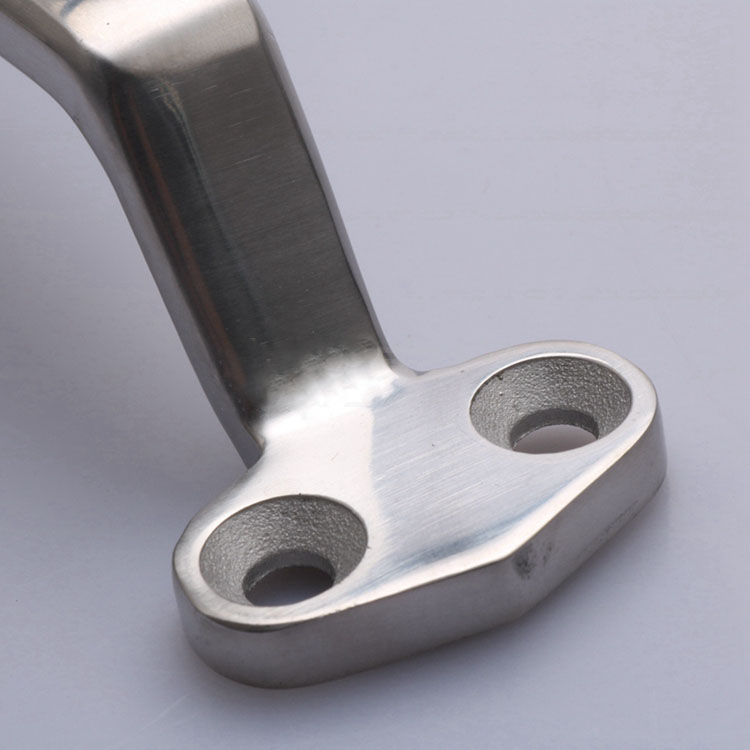 solid Stainless steel bow door handle industrial cabinet heavy equipment toolbox knob chassis tool box case pull hardware