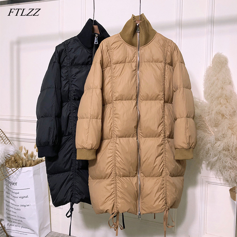 FTLZZ Winter 90% White Duck Down Jackets Women Long Parkas Ultra Light Down Jacket Coats Warm Casual Snow Outwear, Black
FTLZZ Winter 90% White Duck Down Jackets Women Long Parkas Ultra Light Down Jacket Coats Warm Casual Snow Outwear, Black