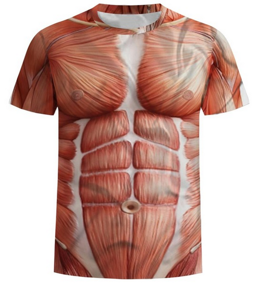 Newest Novelty Streetwear Men Woman Summer Style Muscle Funny 3d Print Casual O-neck T-Shirt Tops Plus Size RW0471, The picture color
Newest Novelty Streetwear Men Woman Summer Style Muscle Funny 3d Print Casual O-neck T-Shirt Tops Plus Size RW0471, The picture color