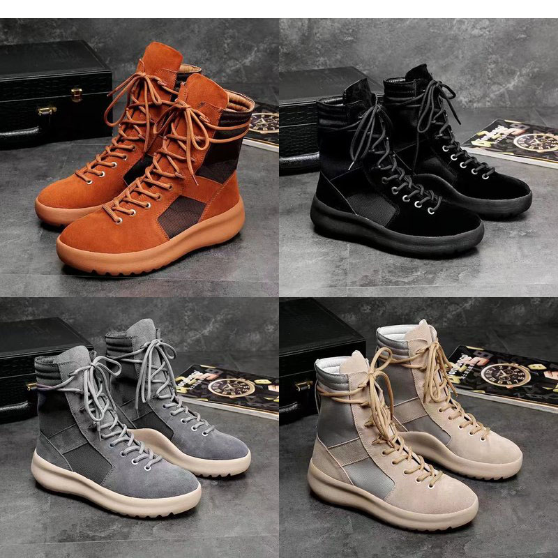 2019 New hot Brand high boots Men and Women Fashion Shoes Martin Boots Fear of God Top Military Sneakers High Army Boots, Black
2019 New hot Brand high boots Men and Women Fashion Shoes Martin Boots Fear of God Top Military Sneakers High Army Boots, Black