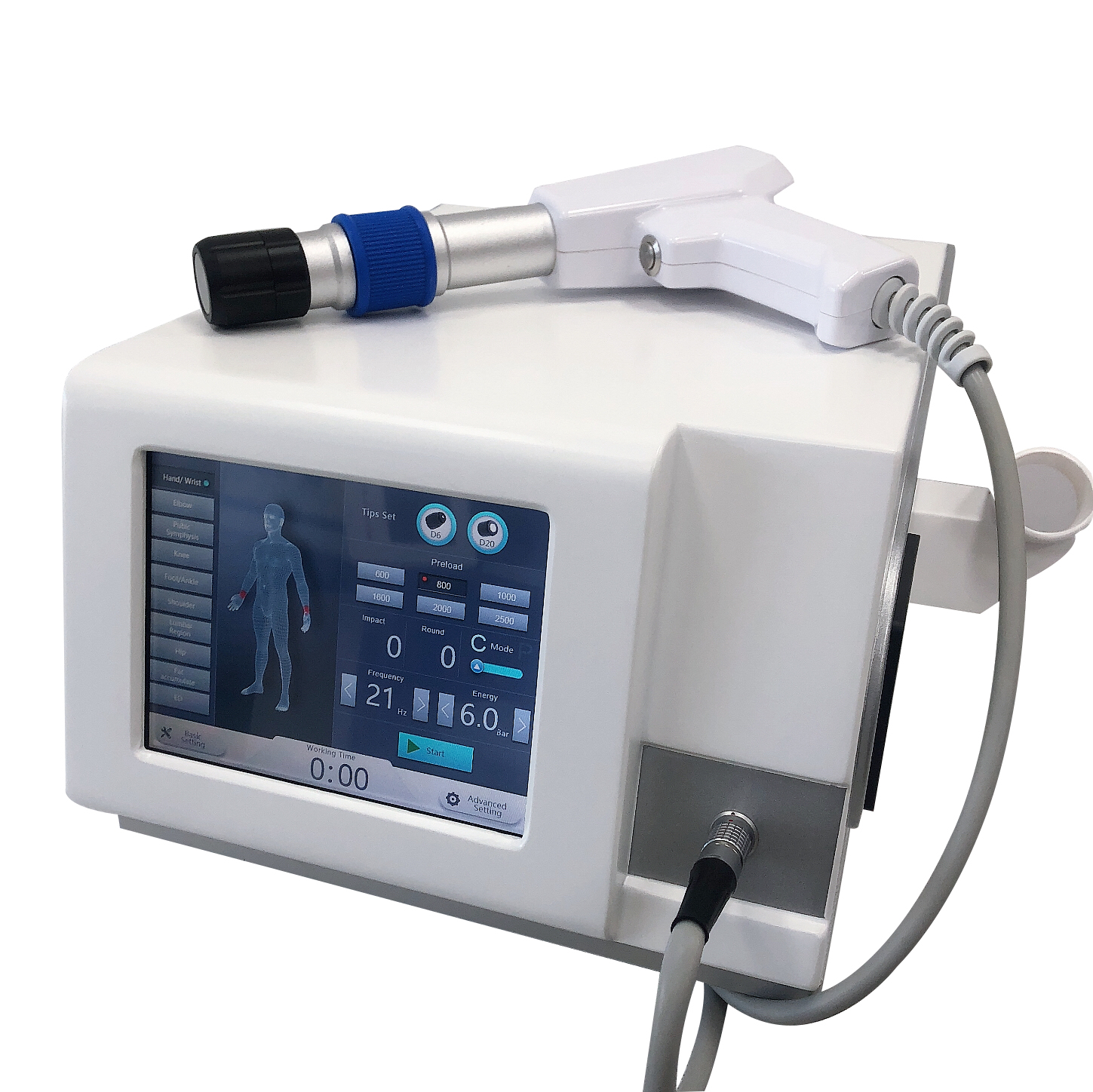 Portable physical shock wave therapy machine for physiotherapy/ ESWT physical shock wave therapy machine for ed treatment
Portable physical shock wave therapy machine for physiotherapy/ ESWT physical shock wave therapy machine for ed treatment