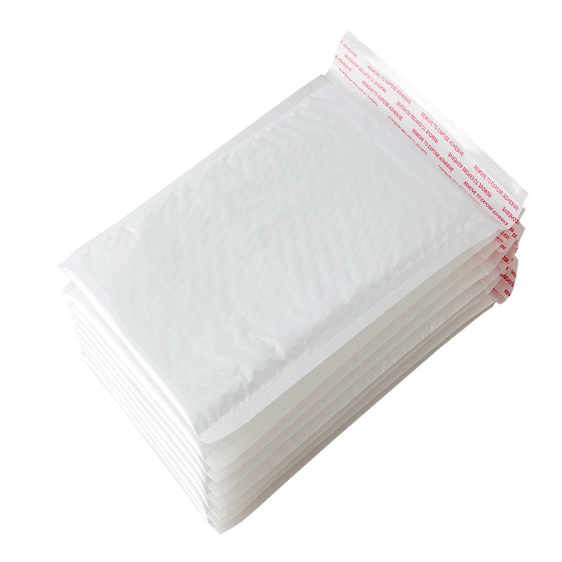 Spot clothing ultra-light white pearlescent film bubble bag bubble film envelope bag shock-proof logistics delivery bags