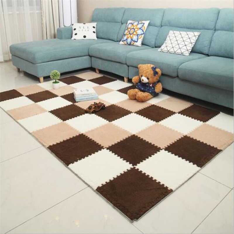 10 Pcs/Lot Bedroom Decor Carpet Soft Plush Rug Magic Patchwork Jigsaw Living Room Decoration Rug Climbing Baby Mat 30*30 cm, Wj3367c
10 Pcs/Lot Bedroom Decor Carpet Soft Plush Rug Magic Patchwork Jigsaw Living Room Decoration Rug Climbing Baby Mat 30*30 cm, Wj3367c