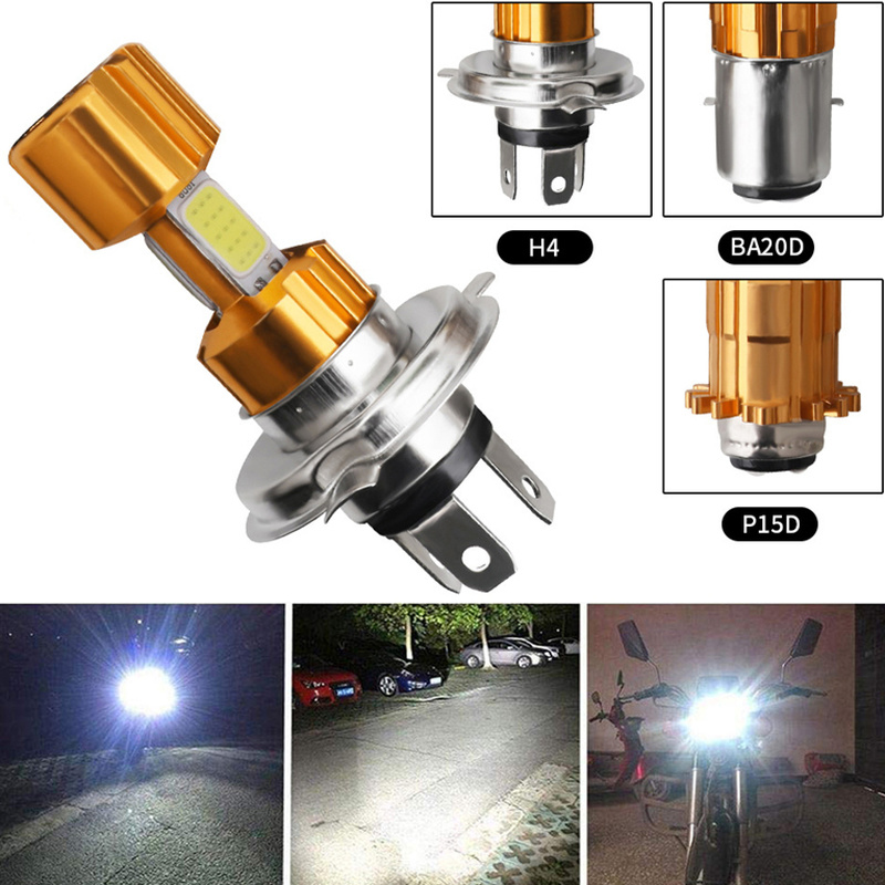 Bright 16W Motorbike H4 BA20D P15D LED Light Motorcycle Signal Double 3 Sides COB Headlight Lights Motor Bulb 12V Bulbs
Bright 16W Motorbike H4 BA20D P15D LED Light Motorcycle Signal Double 3 Sides COB Headlight Lights Motor Bulb 12V Bulbs