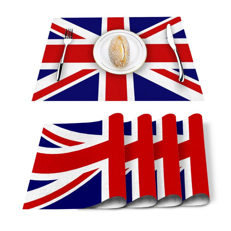 British Flag Printed Cotton Linen Kitchen Placemat Dining Table Mat Pads Cup Mats Home Decor
British Flag Printed Cotton Linen Kitchen Placemat Dining Table Mat Pads Cup Mats Home Decor