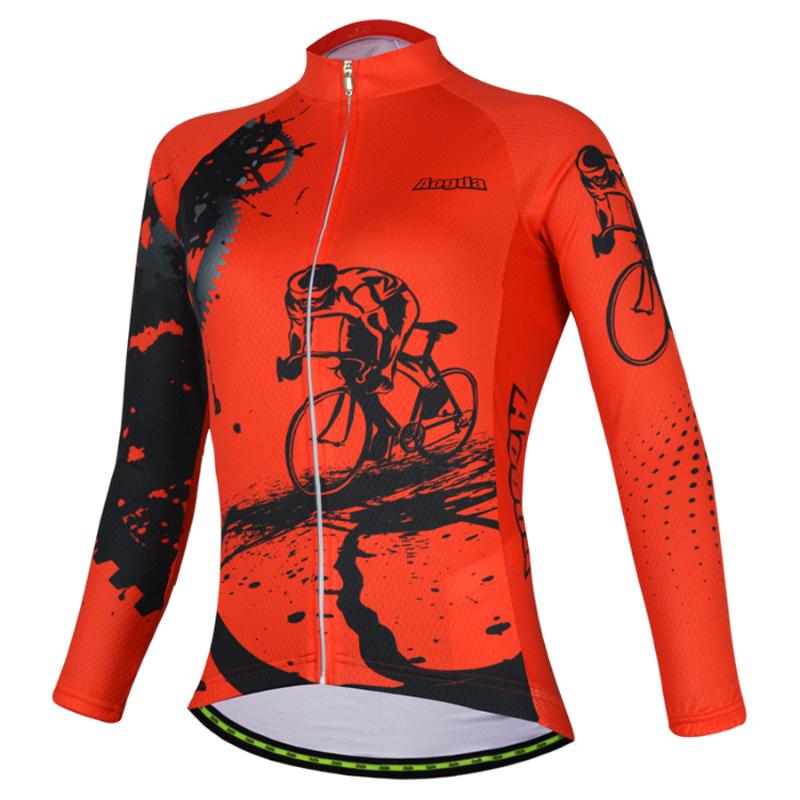 Aogda Red Long Sleeve Cycling Jersey Women Spring Autumn Bike Shirt Cycling Clothes Tops Bicycle Clothing Camisa Ciclismo, Jersey-3
Aogda Red Long Sleeve Cycling Jersey Women Spring Autumn Bike Shirt Cycling Clothes Tops Bicycle Clothing Camisa Ciclismo, Jersey-3