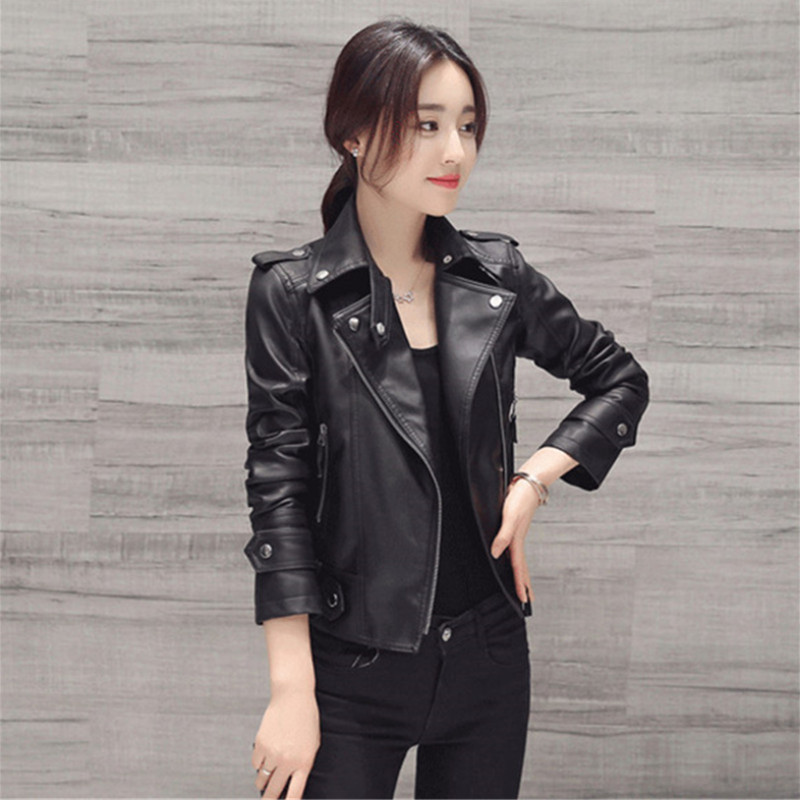 LanLoJer Zipper Design Motorcycle Slim PU Black Jacket Spring Autumn Women Faux Soft Leather Jacket Long Sleeve Pink Biker Coat
LanLoJer Zipper Design Motorcycle Slim PU Black Jacket Spring Autumn Women Faux Soft Leather Jacket Long Sleeve Pink Biker Coat